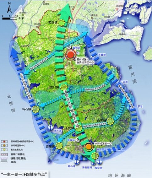 雷州半島海上絲路經濟區(qū)規(guī)劃中機院產業(yè)規(guī)劃