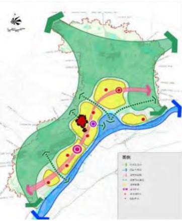 高新區于南京江北新區位置示意圖 高新區于南京江北新區位置示意圖