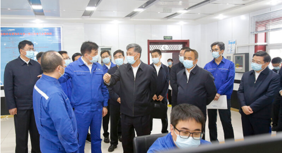 自治區黨委書記馬興瑞在烏魯木齊市達坂城區調研現場 自治區黨委書記馬興瑞在烏魯木齊市達坂城區調研現場
