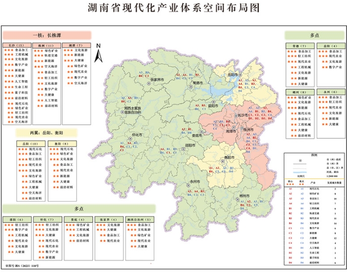 湖南省現代化產業體系建設實施方案 湖南省現代化產業體系建設實施方案